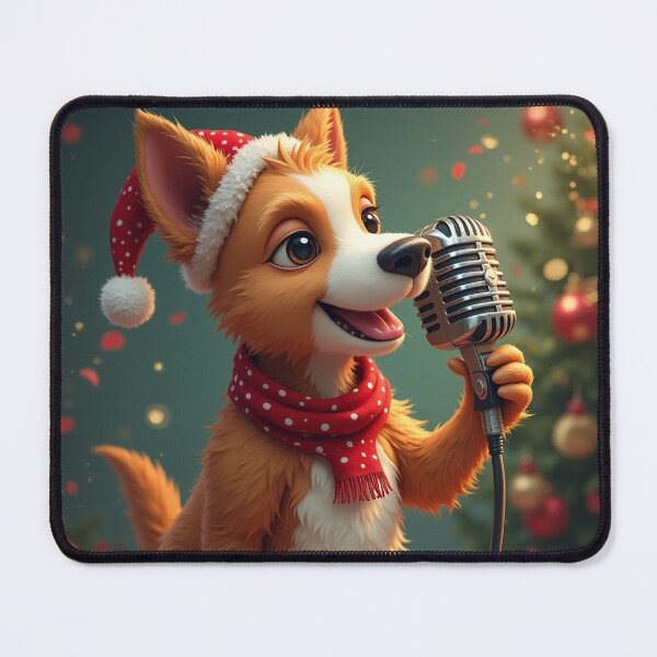 Item preview, Bark the Halls designed and sold by PetJoyPrintsCO.