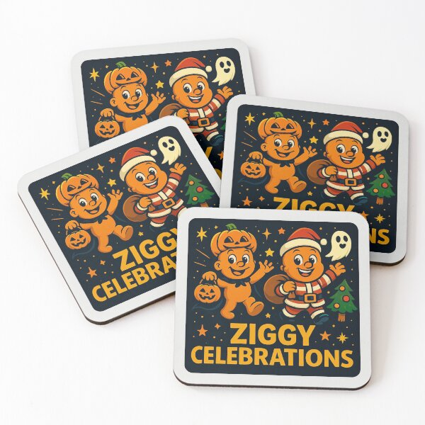 Item preview, Ziggy Celebrations – Halloween & Christmas Crossover Art designed and sold by ziggyshop.