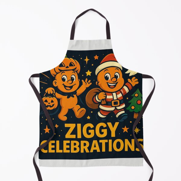 Item preview, Ziggy Celebrations – Halloween & Christmas Crossover Art designed and sold by ziggyshop.