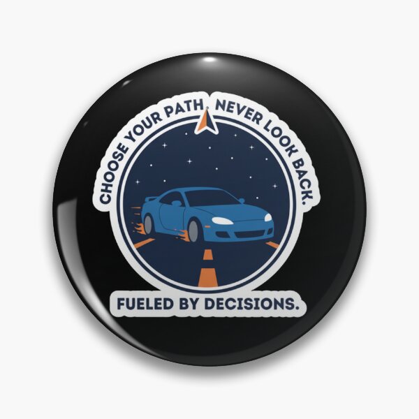 Item preview, Choose Your Path, Never Look Back - Simple Road & Arrow Motivation designed and sold by nhstaruna.