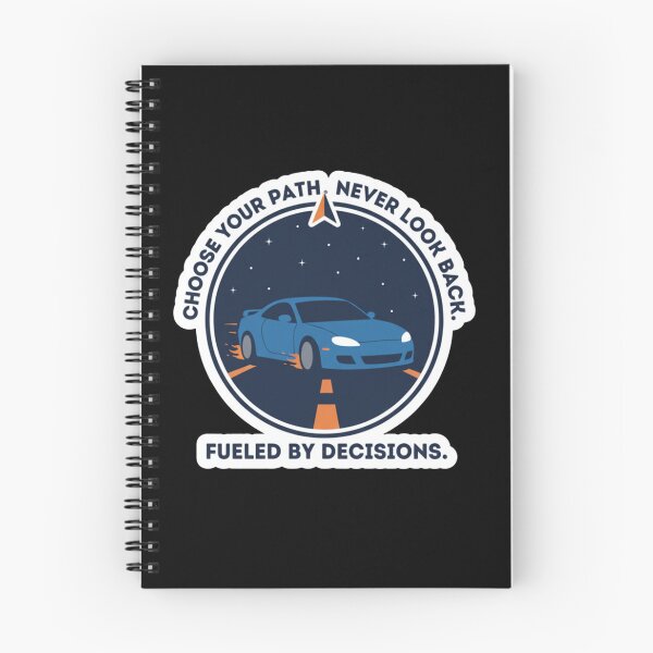 Item preview, Choose Your Path, Never Look Back - Simple Road & Arrow Motivation designed and sold by nhstaruna.