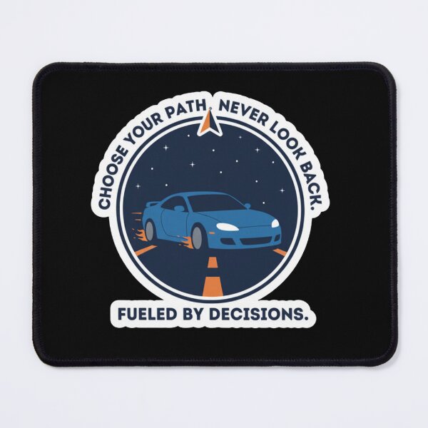 Item preview, Choose Your Path, Never Look Back - Simple Road & Arrow Motivation designed and sold by nhstaruna.