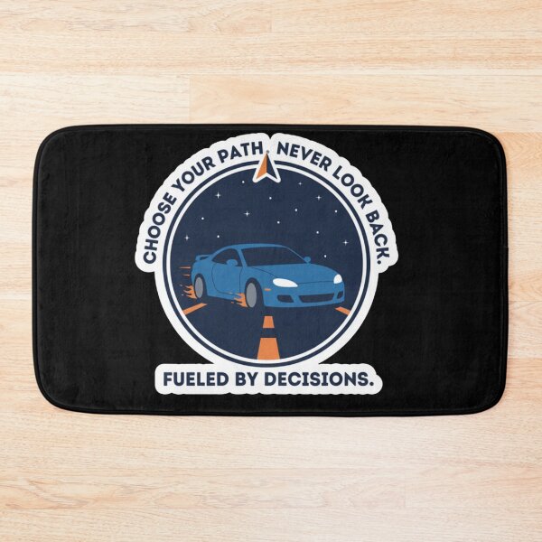 Item preview, Choose Your Path, Never Look Back - Simple Road & Arrow Motivation designed and sold by nhstaruna.