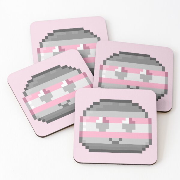 Item preview, Demigirl Pride Pixel Slime designed and sold by Lilac-Cat.