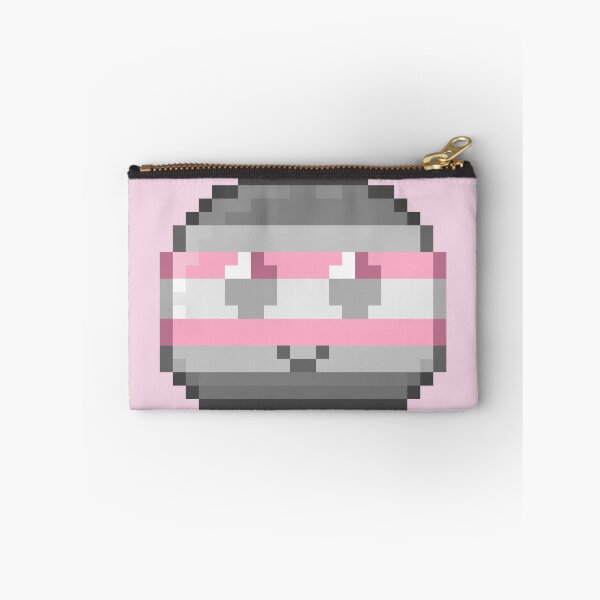 Item preview, Demigirl Pride Pixel Slime designed and sold by Lilac-Cat.