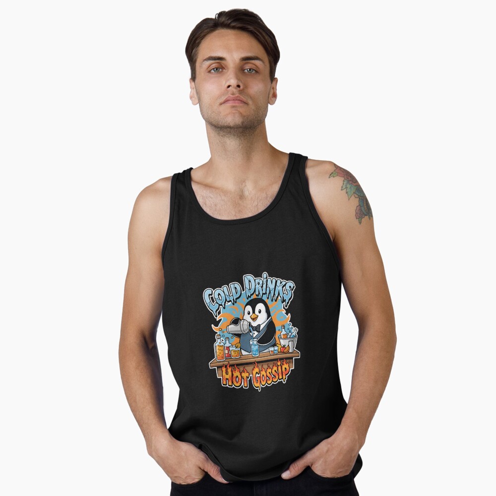 Bartender Penguin: Cold Drinks, Hot Gossip