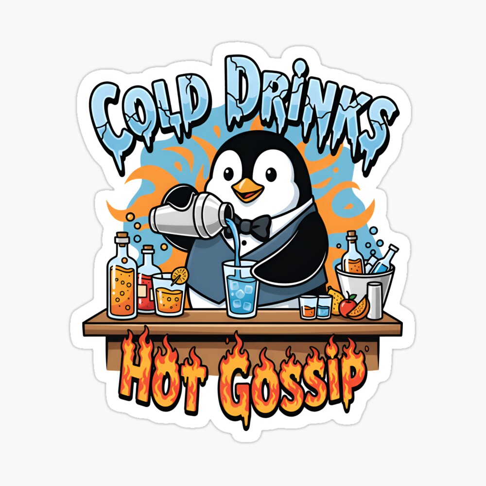 Playing In The Snow! - Doodlewash®, image size:1000x1000