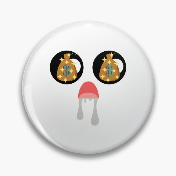 Item preview, Cute kawaii shiny money bag eyes face designed and sold by BlushyPrint.