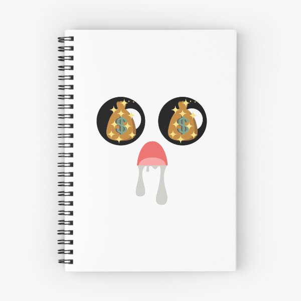 Item preview, Cute kawaii shiny money bag eyes face designed and sold by BlushyPrint.