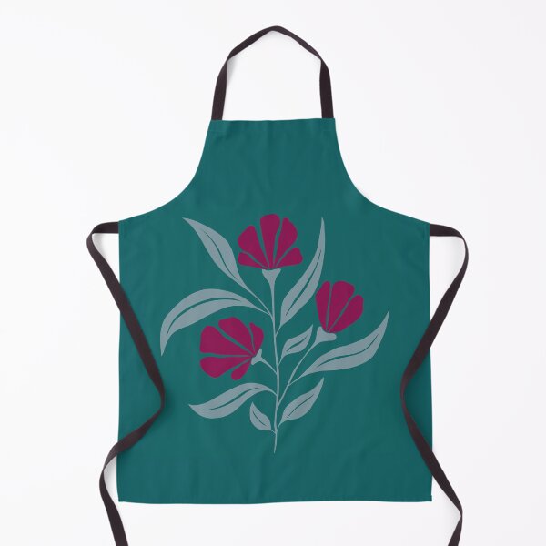 Item preview, Big Flowers in mulberry pie red designed and sold by EricaHarwig.