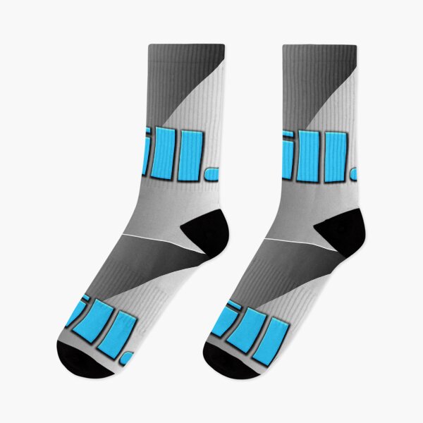 Item preview, Mill. Futuristic Logo Sticker - Minimalist Blue Gray Tech Decal designed and sold by Faali950.