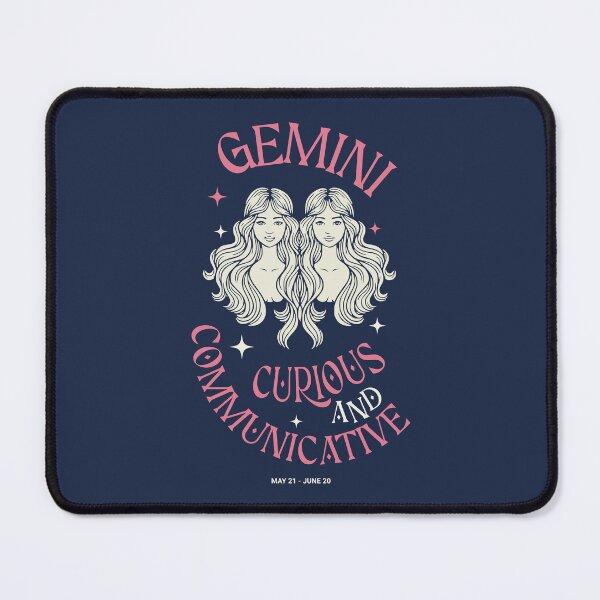 Item preview, Gemini Zodiac Sign - Curious and Communicative, Gemini Astrology designed and sold by MakitoDesign.