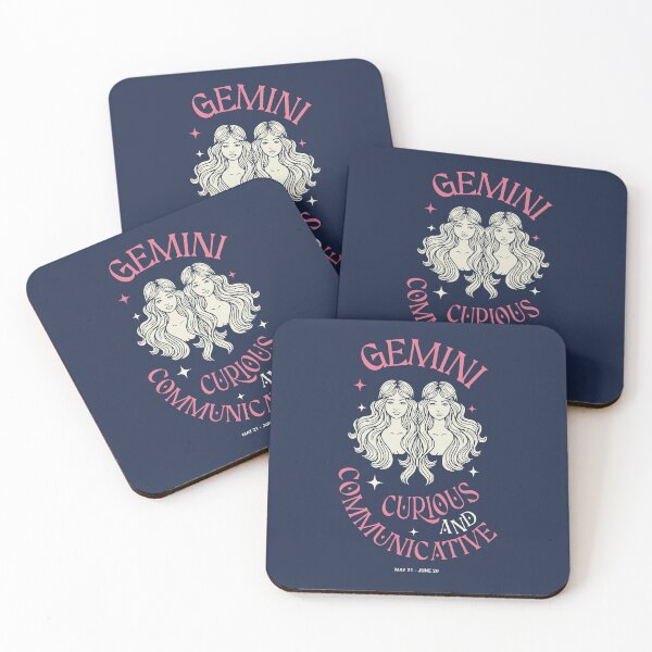 Item preview, Gemini Zodiac Sign - Curious and Communicative, Gemini Astrology designed and sold by MakitoDesign.