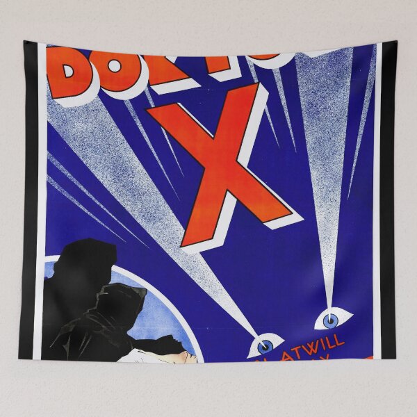 Item preview, Vintage Doctor X Movie Poster | Art Deco Style Print | 1932 Horror Film Decor | Michael Curtiz & German Expressionism designed and sold by artofuniverse.