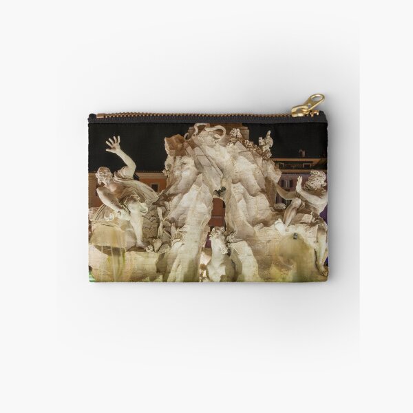 Item preview, Fountain of the Four Rivers at Night, Rome, Italy designed and sold by Kasia Design.