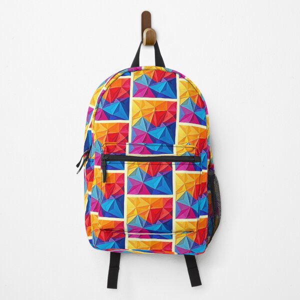 Item preview, Bold Geometric Prism Abstract Art designed and sold by Health And Fitness Posts e-Store.