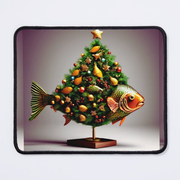Item preview, Fish Christmas Tree for Gourmets. designed and sold by Zofia Sosnecka.