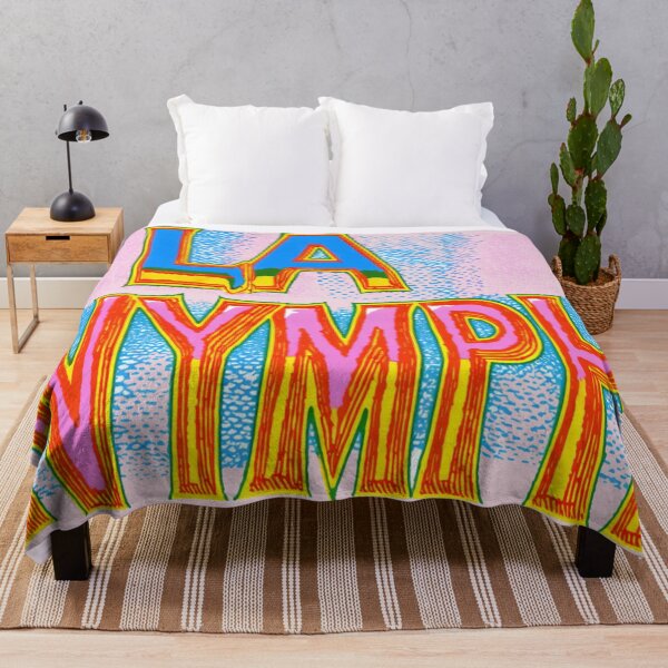 Item preview, LA NYMPH Psychedelic 1960s Slogan designed and sold by NickWhittleArt.