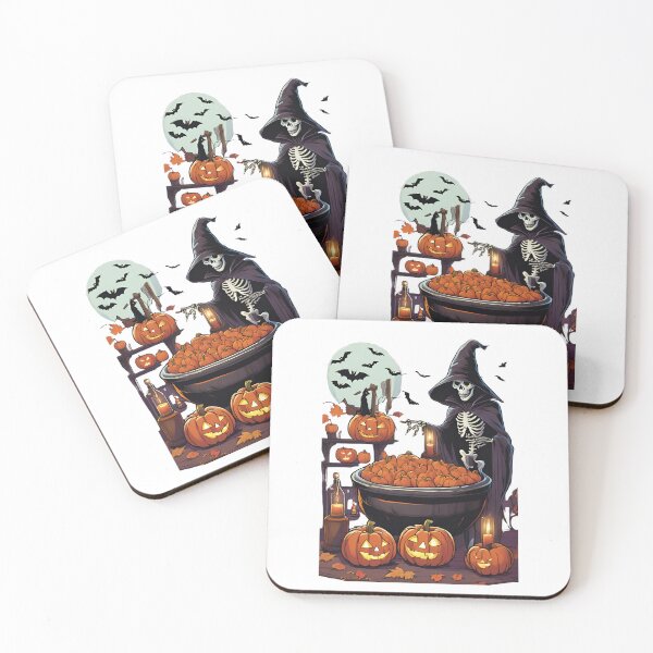 Item preview, Halloween Cauldron: A Bone-Chilling Design!" designed and sold by ShopTwentyFour.