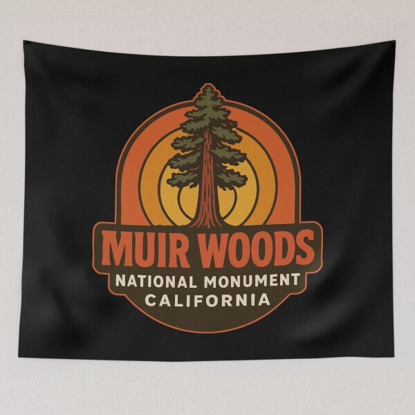 Item preview, Muir Woods National Monument Travel designed and sold by TomFrontierArt.
