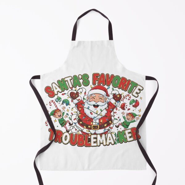 Item preview, Santa's Favorite Troublemaker Christmas Festival designed and sold by CreazyCreator77.