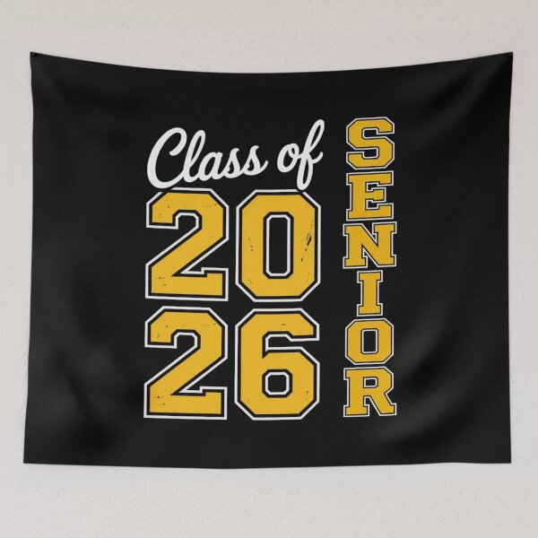 Item preview, Class of 2026 Senior Vintage Jersey Style Design designed and sold by Gogetgiggles.
