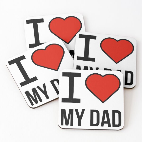 Item preview, I love my dad  designed and sold by Rachel the Artist .