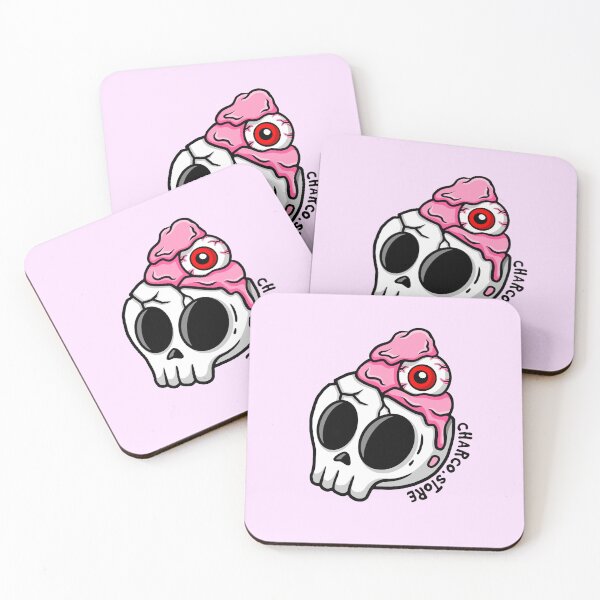 Item preview, Helado de calavera de Halloween | Escalofriante y tierno designed and sold by Charco.Store – Bold Expressive Graphics & Alt Streetwear Art.