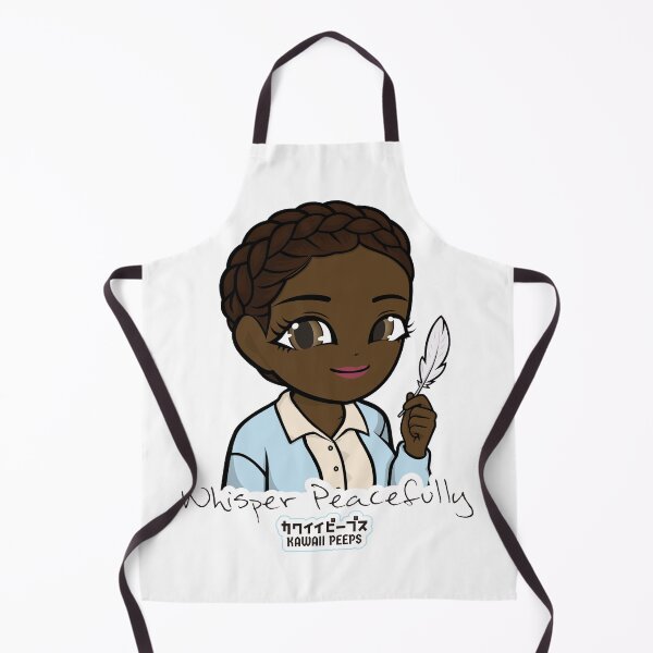 Item preview, Peaceful Kawaii "Whisper Peacefully" Design – Soft Girl Aesthetic & Gentle Mindfulness Art designed and sold by P-L-Sardines.