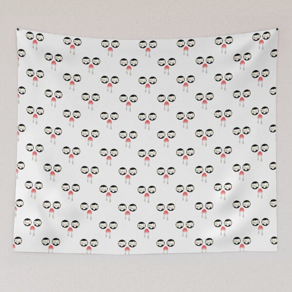 Item preview, Cute kawaii shiny credit card eyes face pattern designed and sold by BlushyPrint.