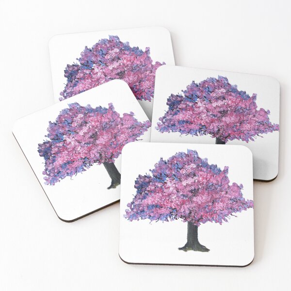 Item preview, Pink Blossom Cherry Tree designed and sold by Rivvyarts.