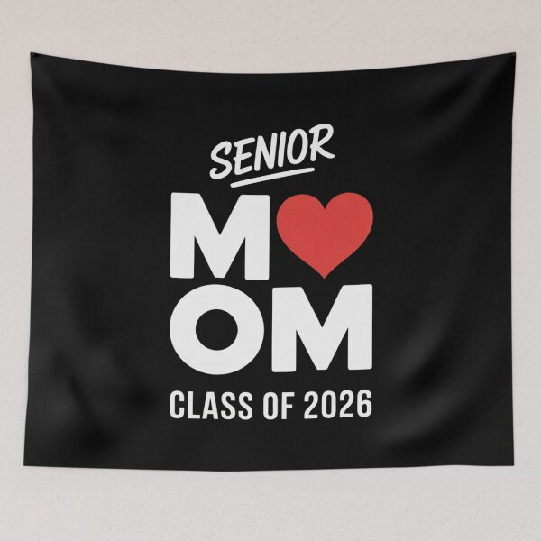 Item preview, Senior Class of 2026 Mom Heart Design designed and sold by Gogetgiggles.