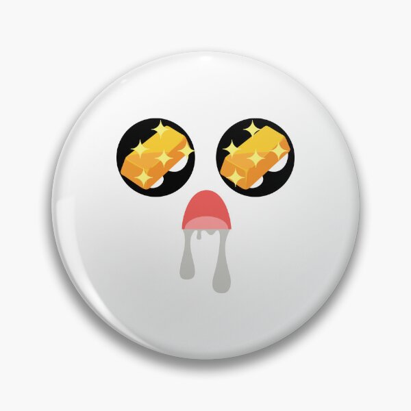 Item preview, Cute kawaii shiny gold bar eyes face designed and sold by BlushyPrint.