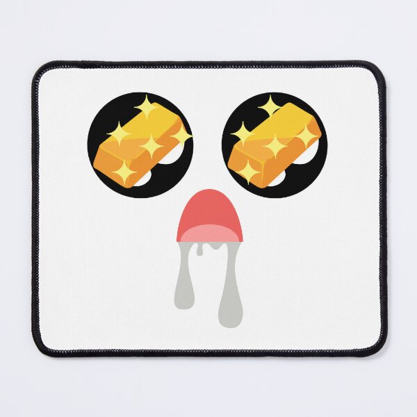 Item preview, Cute kawaii shiny gold bar eyes face designed and sold by BlushyPrint.