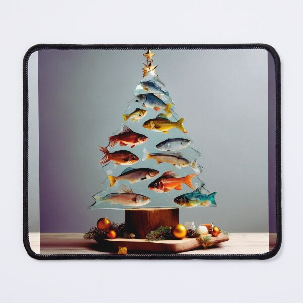 Item preview, Fish Christmas Tree for Gourmets. designed and sold by Zofia Sosnecka.