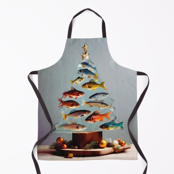 Item preview, Fish Christmas Tree for Gourmets. designed and sold by Zofia Sosnecka.