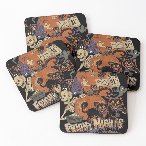 Item preview, Fright Nights Halloween T-shirt designed and sold by gura1987.