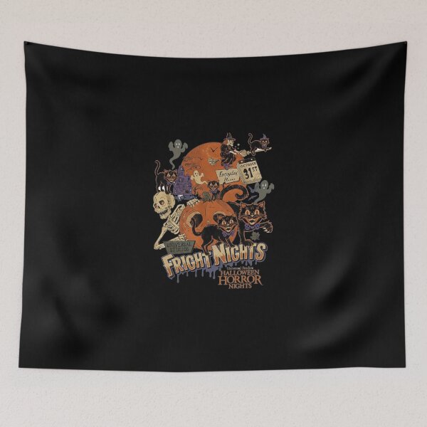 Item preview, Fright Nights Halloween T-shirt designed and sold by gura1987.