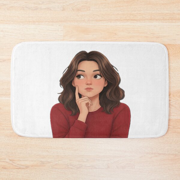 Item preview, Beautiful Girl in Red designed and sold by pranjalk88.