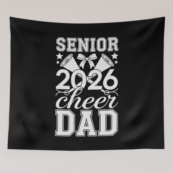Item preview, Senior 2026 Cheer Dad Cheerleading Parent Design designed and sold by Gogetgiggles.