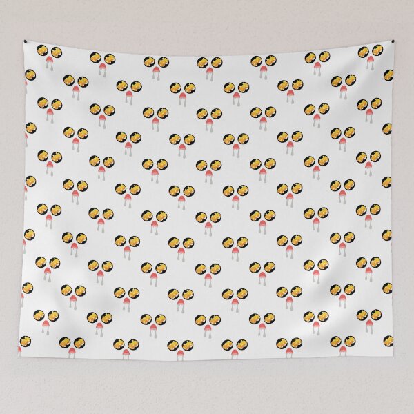Item preview, Cute kawaii shiny gold bar eyes face pattern designed and sold by BlushyPrint.
