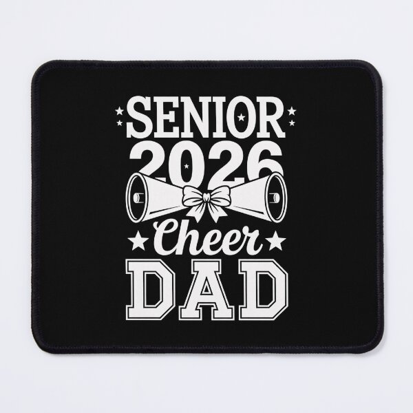 Item preview, Senior 2026 Cheer Dad Cheerleading Parent Design designed and sold by Gogetgiggles.