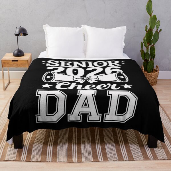 Item preview, Senior 2026 Cheer Dad Cheerleading Parent Design designed and sold by Gogetgiggles.