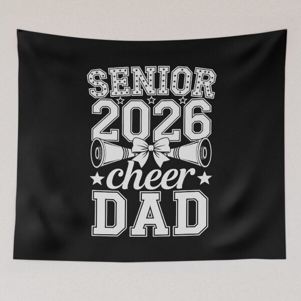 Item preview, Senior 2026 Cheer Dad Graduation Design designed and sold by Gogetgiggles.
