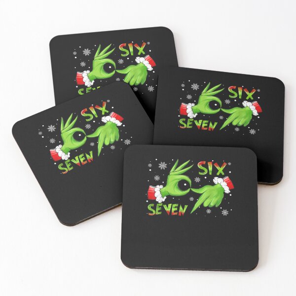 Item preview, 6 7 Six Seven Hand Gen Z Alpha Meme Slang Xmas Christmas designed and sold by ArtFunDib.