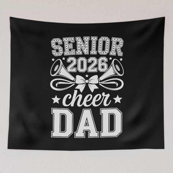 Item preview, Senior 2026 Cheer Dad Graduation Design designed and sold by Gogetgiggles.