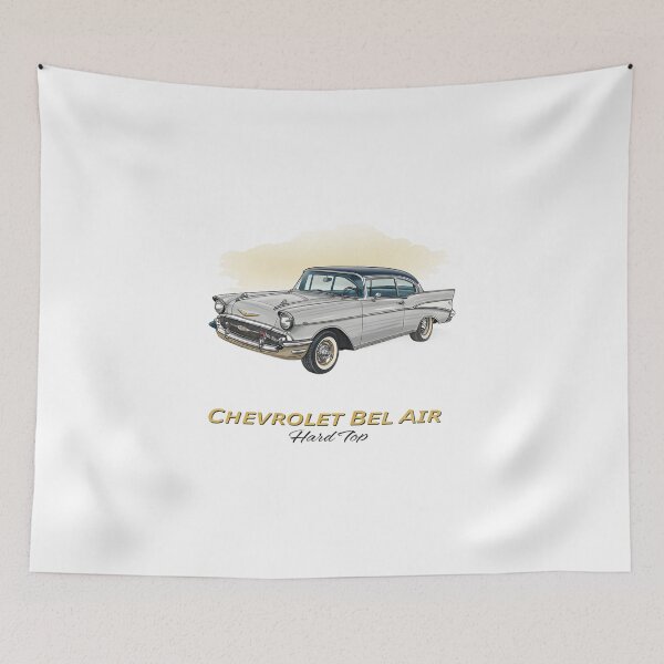 Item preview, Vintage Chevrolet Bel Air Hardtop designed and sold by Fabrifrank.