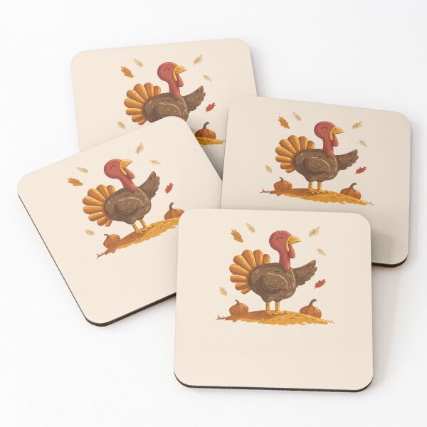 Item preview, Happy Turkey – Funny Thanksgiving design with pumpkins designed and sold by Meiersbeste.