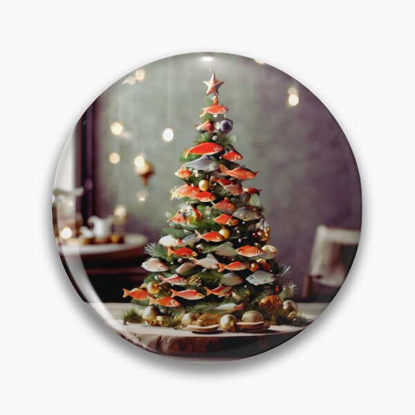 Item preview, Fish Christmas Tree for Gourmets. designed and sold by Zofia Sosnecka.
