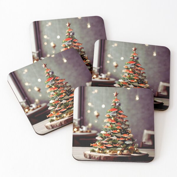 Item preview, Fish Christmas Tree for Gourmets. designed and sold by Zofia Sosnecka.